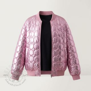 Pikowana tkanina FOIL Apples