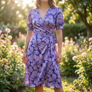 Wiskoza RADIANCE Duna blue