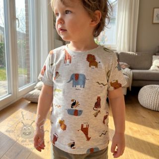 Jersey Safari melange light grey