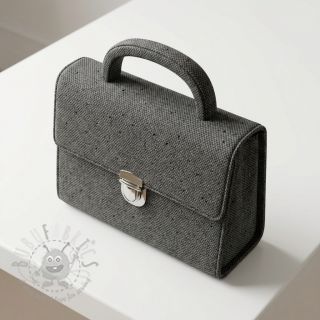 Tkanina na kostium damski PIED DE POULE BRUSHED Studs