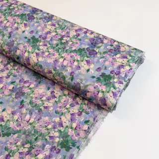 Wiskoza SATIN Flowers Jamie digital print