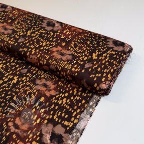 Wiskoza SATIN Abstract flow digital print