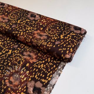 Wiskoza SATIN Abstract flow digital print