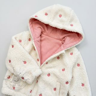 Tkanina płaszczowa TEDDY JACQUARD EMBROIDERY Patches