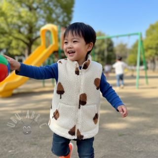 Tkanina płaszczowa TEDDY JACQUARD Acorns