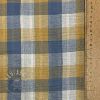 Muślin double gauze DOUBLE SIDED Summer Check