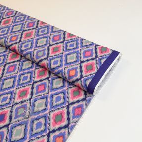 Wiskoza RADIANCE Abstract purple digital print