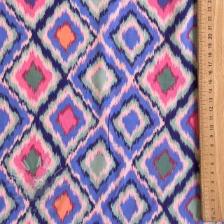 Wiskoza RADIANCE Abstract purple digital print