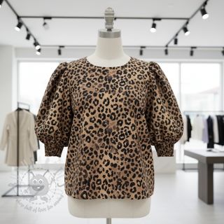 Bawełniana tkanina VISCOSE Animal skin digital print