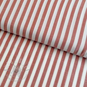 Wiskoza YARN DYED Stripes SMALL orange