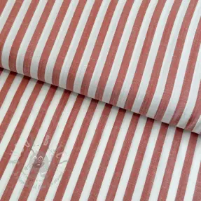 Wiskoza YARN DYED Stripes SMALL orange