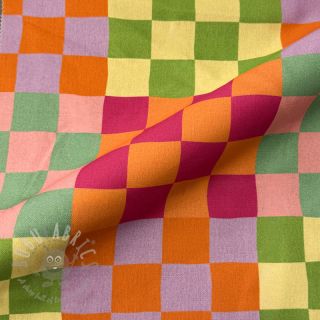 Tkanina dekoracyjna Joyful Block Patch digital print