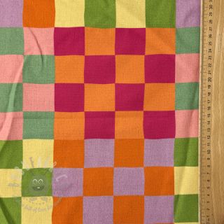 Tkanina dekoracyjna Joyful Block Patch digital print