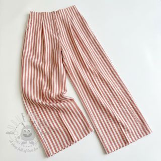 Wiskoza YARN DYED Stripes SMALL orange