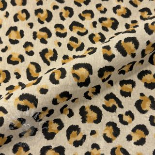 Tkanina dekoracyjna Linenlook premium Leopard Animal Print