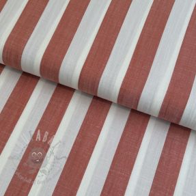 Wiskoza YARN DYED Stripes BIG orange