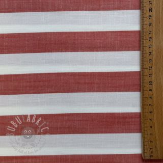 Wiskoza YARN DYED Stripes BIG orange