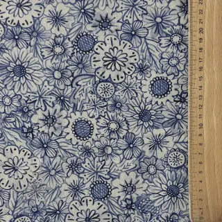 Tkanina dekoracyjna Linenlook Bloom Fully Mix digital print