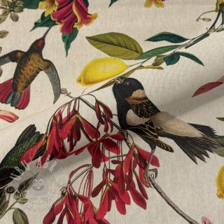 Tkanina dekoracyjna Linenlook Lemon Tropic Artisan digital print