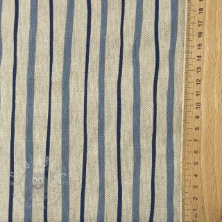 Tkanina dekoracyjna Linenlook premium Wavy Art Stripe