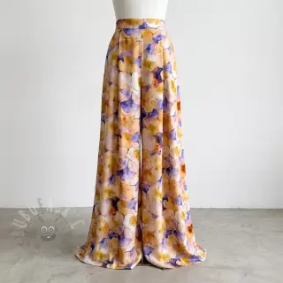 Wiskoza RADIANCE Flower design D digital print