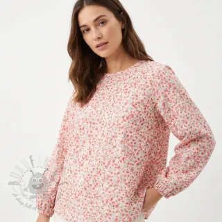 Wiskoza RADIANCE Flowers Morene digital print