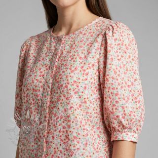 Wiskoza RADIANCE Flowers Morene digital print