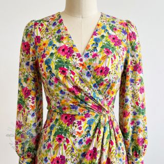 Wiskoza RADIANCE Flowers Zanny digital print