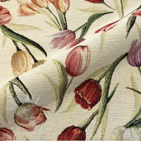 Tkanina dekoracyjna GOBELIN premium Tulip Spring Classic