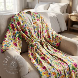 Wiskoza RADIANCE Flowers Zanny digital print