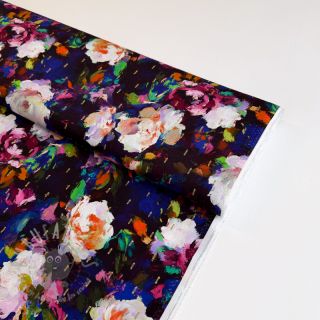 Wiskoza LUREX Flower Tanja digital print