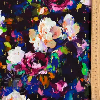 Wiskoza LUREX Flower Tanja digital print