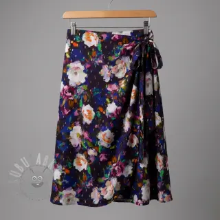 Wiskoza LUREX Flower Tanja digital print