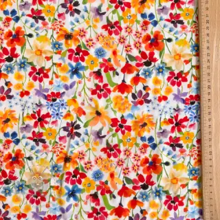 Wiskoza RADIANCE Flowers Jaja digital print