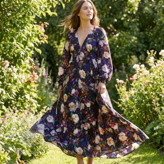 Wiskoza LUREX Flower Tanja digital print