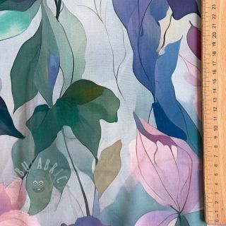 Wiskoza RADIANCE Flower design C digital print