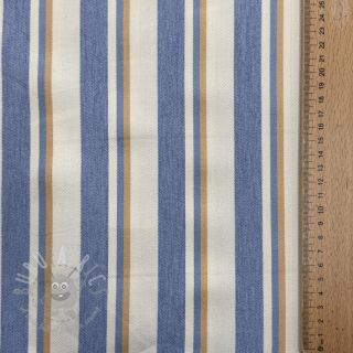 JEANS DENIM YARN DYED Stripe camel