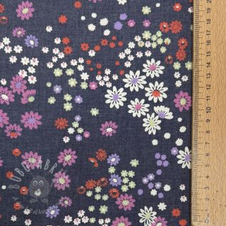 Bawełniana tkanina JEANS Hearts