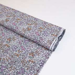 Wiskoza ECOVERO Flowers Galia offwhite