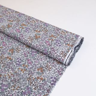 Wiskoza ECOVERO Flowers Galia offwhite