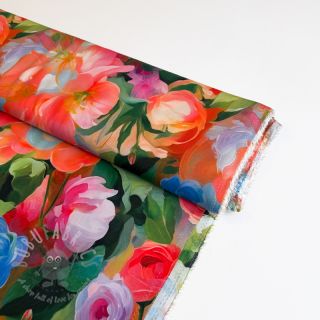 Wiskoza RADIANCE Flower design B digital print