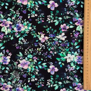 Wiskoza RADIANCE Flowers Jamie digital print