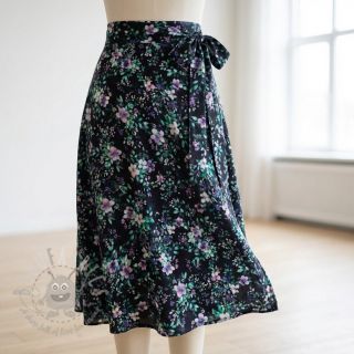 Wiskoza RADIANCE Flowers Jamie digital print