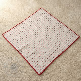 Muślin double gauze STEPPED Heart