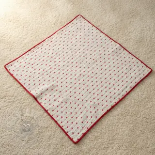 Muślin double gauze STEPPED Heart