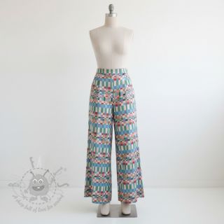 Wiskoza RADIANCE Fantasia multi digital print