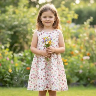 Muślin double gauze Flowers Sisi digital print