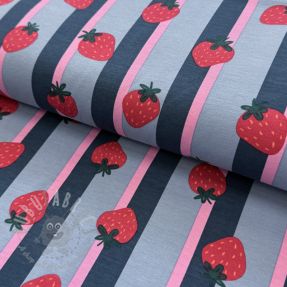 Jersey Fruits Strawberry petrol