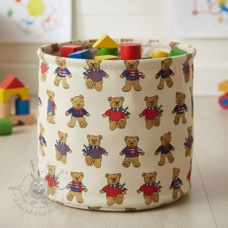 Tkanina dekoracyjna Linenlook Teddy Bear Cosy digital print