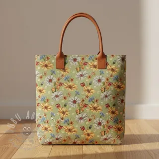 Tkanina dekoracyjna GOBELIN premium Floral Easter Flower